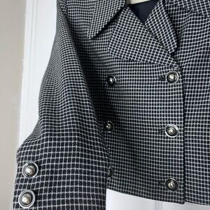 Vintage Plaid Blazer